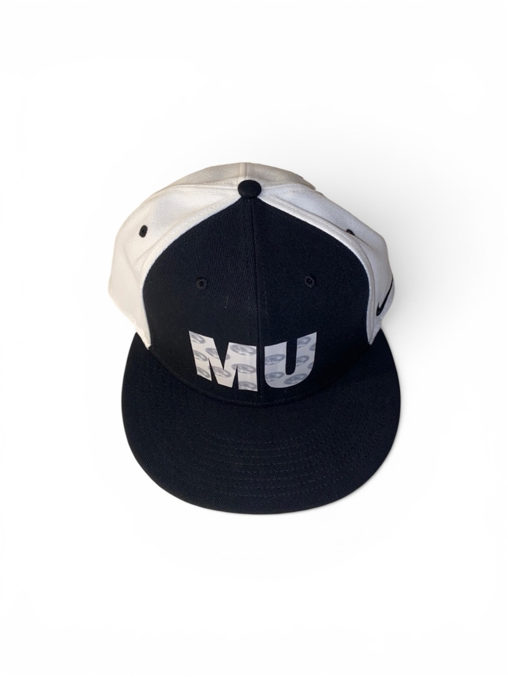 Nike MU Missouri University Tigers Snap Back Black And White Hat